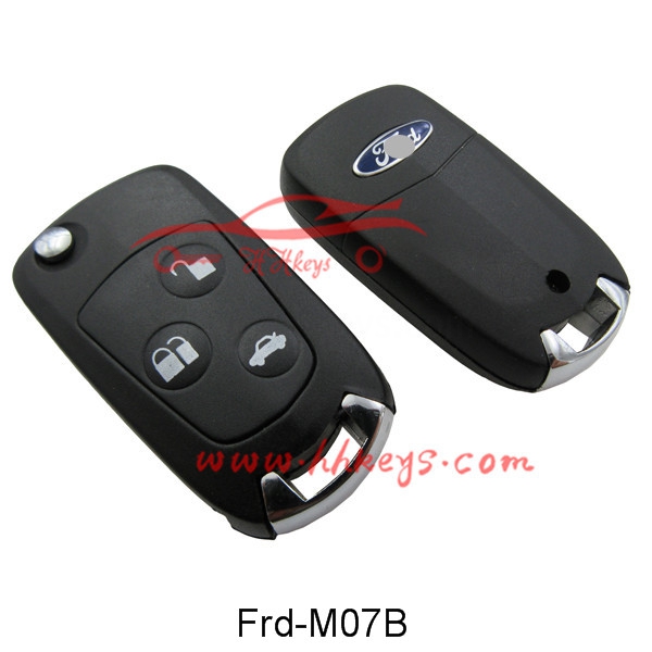 Ford Focus 3 Buttons Modified Flip Key Shell