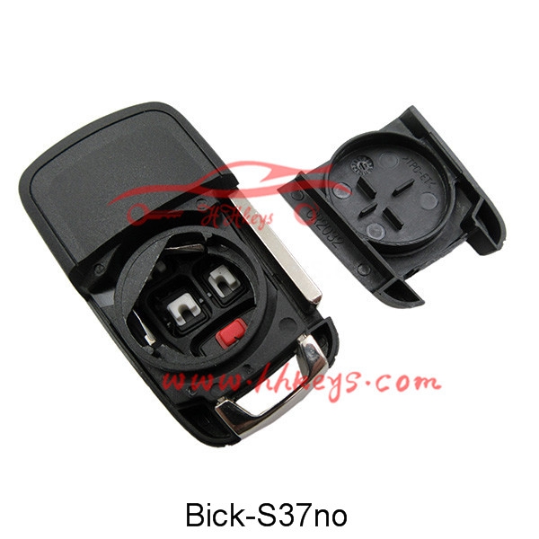 Buick GL8 4+1 Buttons Flip Key Shell  No Logo