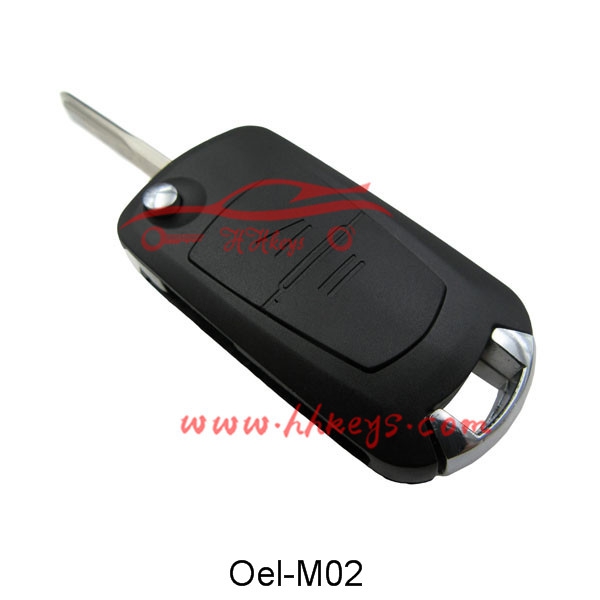 Opel 2 променения бутон Flip Remote Key Shell (HU43)