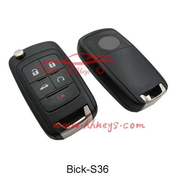 Personlized ProductsUsed Key Cutting Machinekey -
 Buick 4+1 buttons remote key shell – Hou Hui