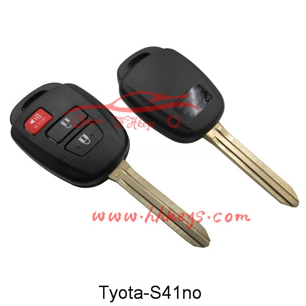PriceList for Transponder Chip Key Clone -
 Toyota 2+1 Buttons Remote key shell – Hou Hui