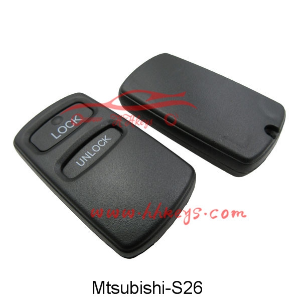 Chinese Professional Plastice Key Fob Case -
 Mitsubishi 2 Buttons Remote key shell – Hou Hui