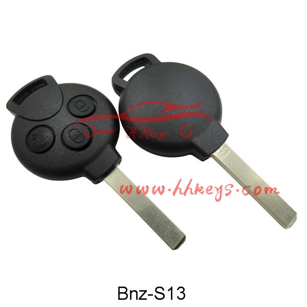 Benz 3 Button Remote Key Shell No Logo