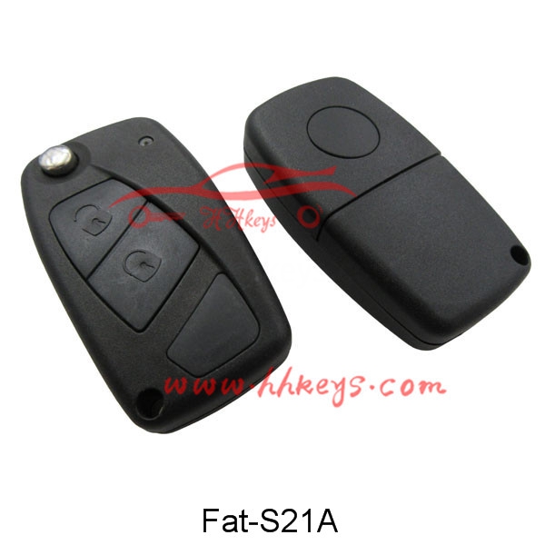 Fiat Ducato Punto 2 Button Flip Remote Key Cover Shell