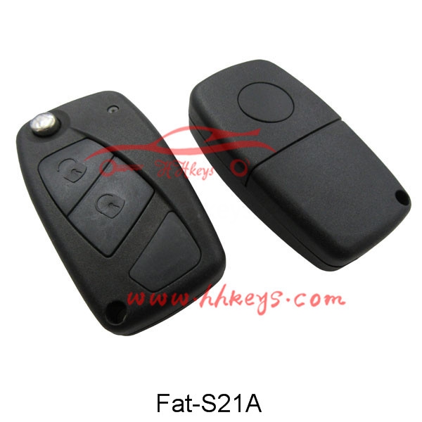 Fiat Ducato Punto 2 Button Flip diaľkový ovládač Kľúč Cover Shell