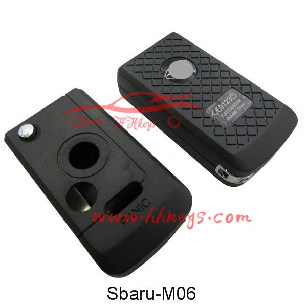 Subaru 2+1 Buttons Modified Flip Blank Key