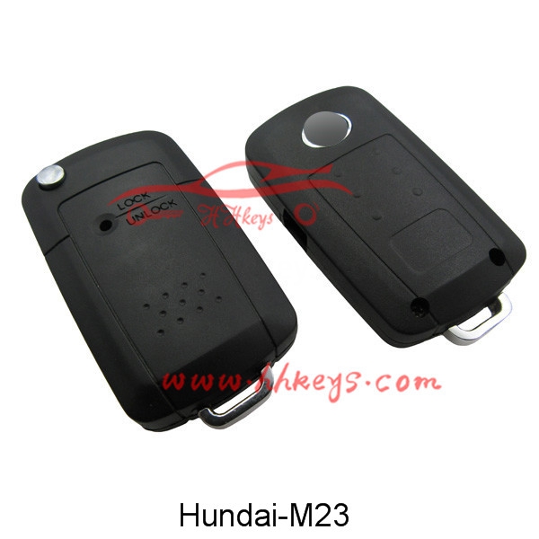 Manufacturing Companies for Car Remote Shell -
 Hyundai modified flip key shell – Hou Hui