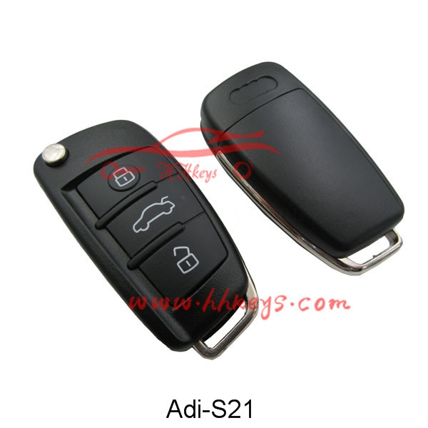 8 Year Exporter 2 In 1 Lock Pick Set -
 Audi A6L 3 Button Folding Flip Key Shell – Hou Hui