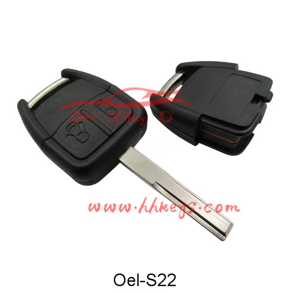 New Style Opel 2 Button(Door Button) Remote Key Shell (HU43 Blade)
