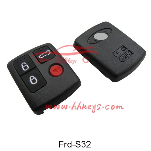 Factory source Auto Key Blank -
Ford 3+1 Buttons Remote key shell – Hou Hui detail pictures