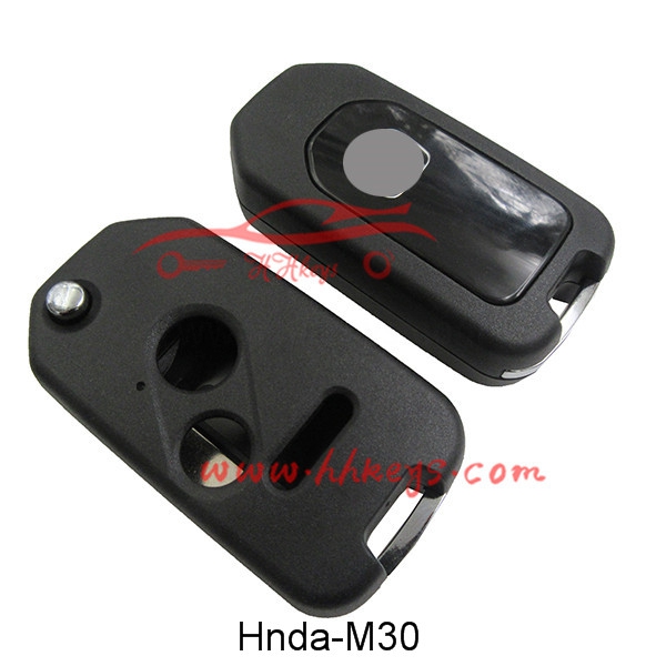 Honda 2+1 Button Modified Flip Key Fob Shell No Buttons