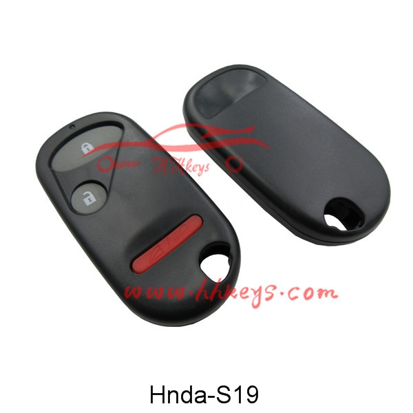 Honda 2+1 Button Remote Key Fob No Logo