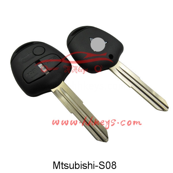 Wholesale Dealers of Auto Key Cover -
 Mitsubishi 3 Buttons Remote key shell – Hou Hui