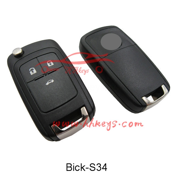 Factory Cheap Hot Key Cover For Car Key -
 Buick 3 Buttons Remote key shell With Screw – Hou Hui