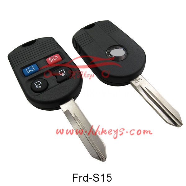 factory customized Key Transponder Chip Id33 -
 Ford 3+1 Buttons remote key shell – Hou Hui