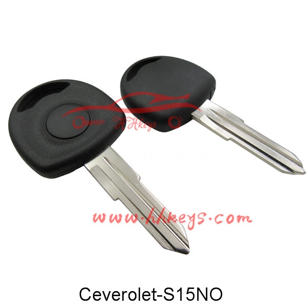 Chevrolet Transponder key shell with right Blade no logo