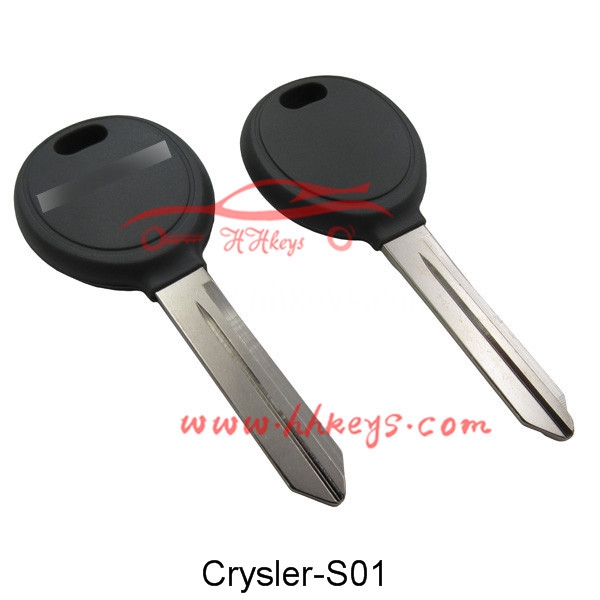 Chrysler Transponder Key Shell With Logo