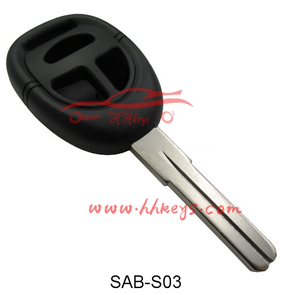 Reasonable price Replacement Car Key -
 SAAB 3 Button Remote Key Shell Replacement – Hou Hui