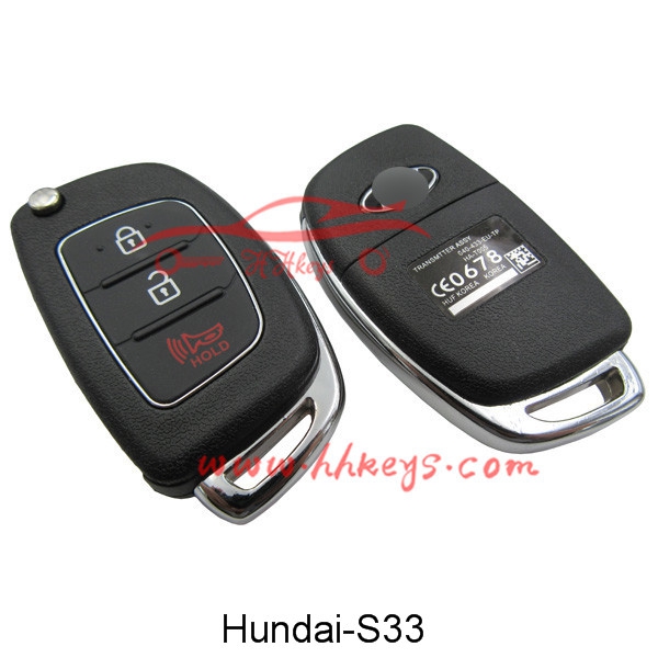 2017 wholesale priceBlank 4d Transponder Chip -
 Hyundai 2+1 Buttons Remote key shell – Hou Hui