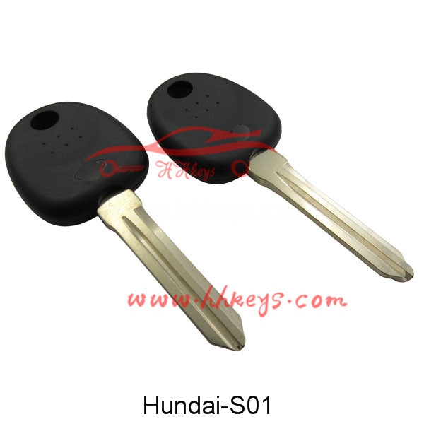 Factory supplied Automatic Key Machine -
 Hyundai Transponder key shell with logo – Hou Hui