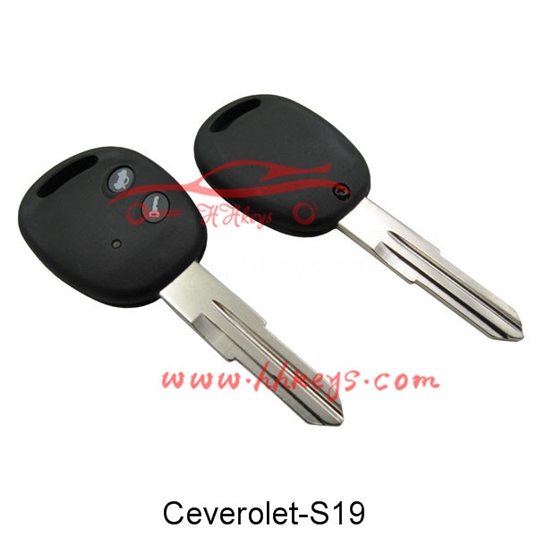 Chevrolet Aveo 2 Buttons Remote key Shell