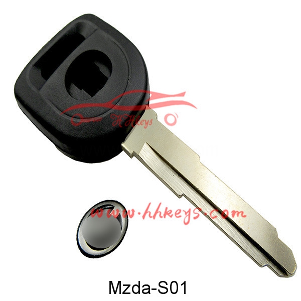 Mazda Transponder Key Shell With Right Blade