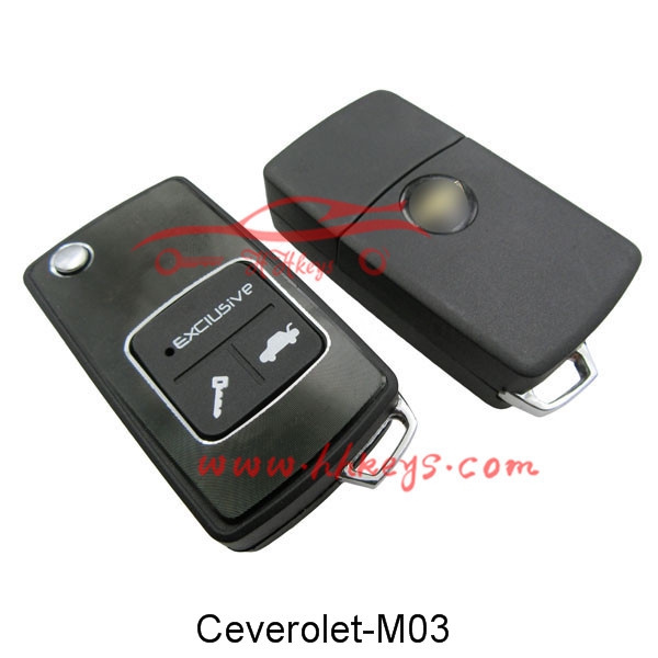 Leading Manufacturer for Car Key Transponder Chip -
 Chevrolet 2 Buttons Remote key shell – Hou Hui