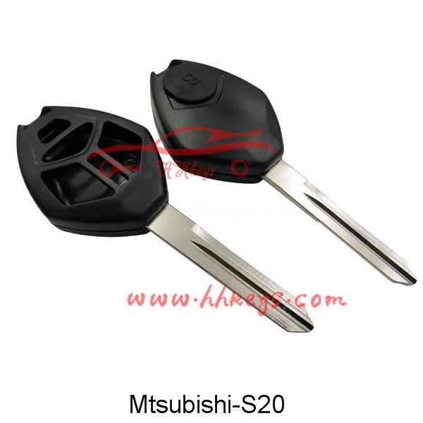 Factory source Key Cut Tools And Equipment -
 Mitsubishi 3+1 Buttons Remote Key Shell With Left Blade – Hou Hui