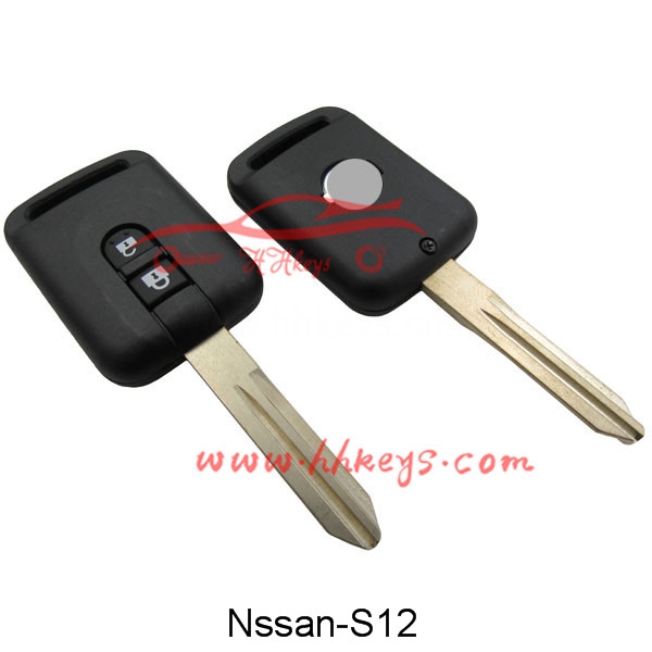 Nissan 2 Button Remote Key Shell