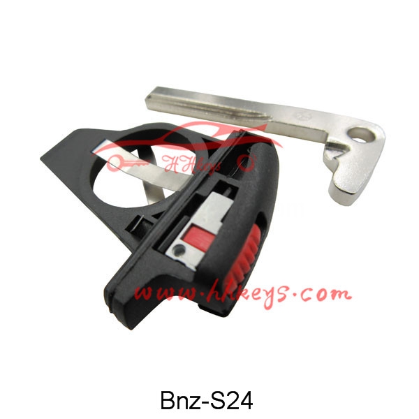 Benz Smart Key Batterij Holder en Key Blade