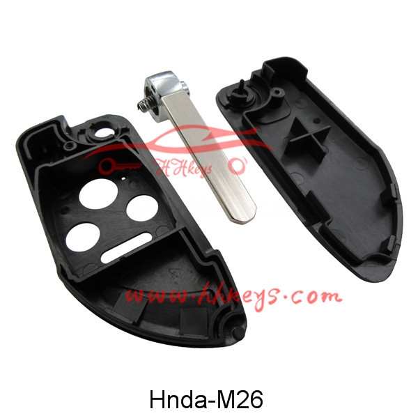 Factory Outlets Computerized Key Cutting Machine -
Honda 3+1 Button Modified Flip Key Fob – Hou Hui detail pictures