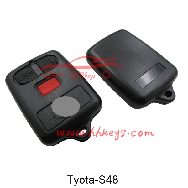 Discount wholesale Key Transponder Chip Id48 -
 Toyota 2+1 Buttons Remote key shell – Hou Hui