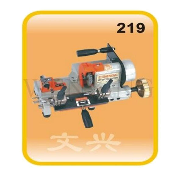 Wenxing 219 cutting duplicate key making machine with external cutter