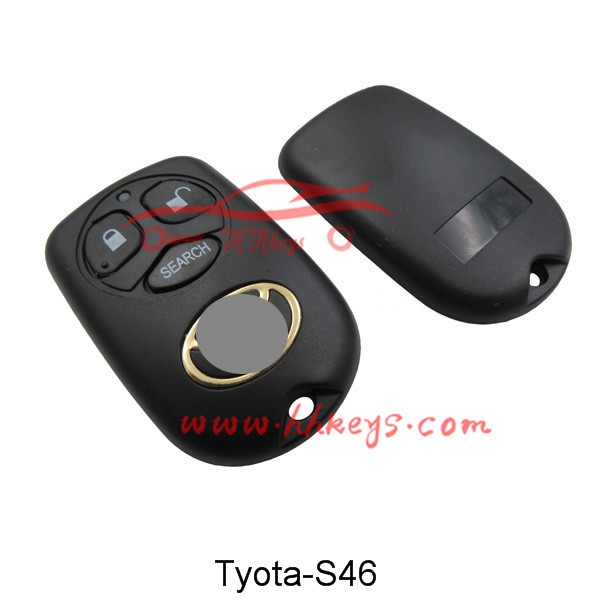Toyota 3 Buttons Remote key shell
