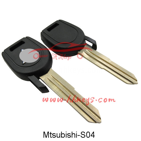 Mitsubishi Transponder Key Case With Plug And Right Blade