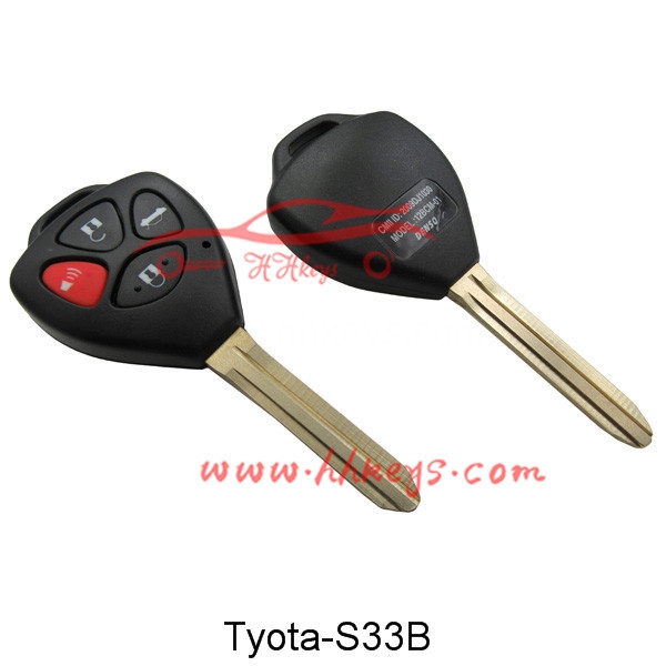 Hot sale Car Immo -
 Toyota 3+1 Buttons Remote key shell – Hou Hui